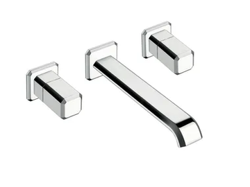 ITALY CRIIT243 - 3 hole wall-mounted washbasin mixer by CRISTINA Rubinetterie - view 2